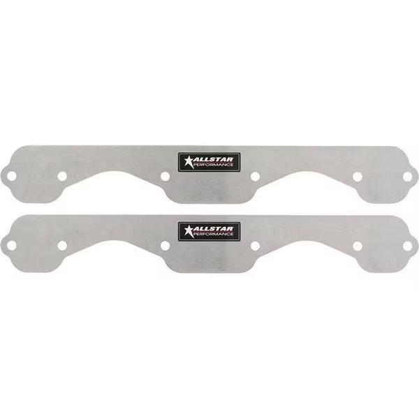 Allstar Performance ALL34212 Standard Aluminum Exhaust Block Off Plates for Small Block Chevrolet, Allstar Performance, Mfr#: ALL34212